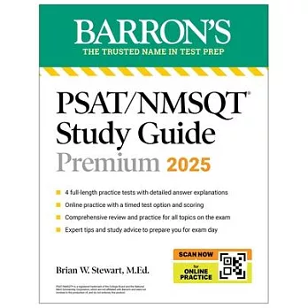 Psat/NMSQT Premium Study Guide: 2025: 2 Practice Tests + Comprehensive Review + 200 Online Drills