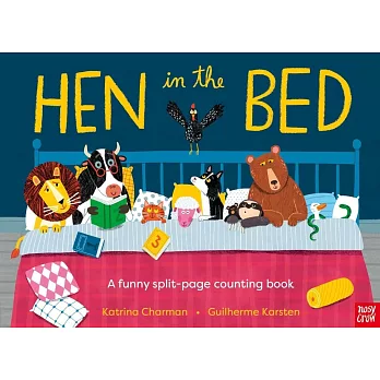 趣味晚安翻翻書Hen In The Bed（附故事音檔）