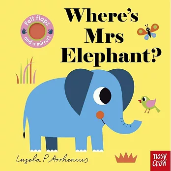 不織布翻翻書Where’s Mrs Elephant(附故事音檔)