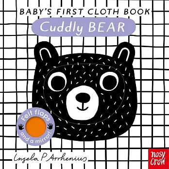 寶寶第一本觸摸布書（附鏡子）Baby’s First Cloth Book: Cuddly Bear