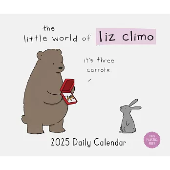 麗池的異想世界2025桌曆Little World of Liz Climo 2025 Daily Calendar