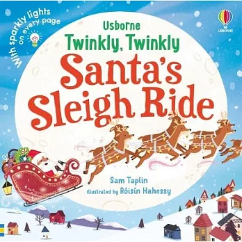 歡樂聖誕 發光硬頁遊戲書 Twinkly Twinkly Santa’s Sleigh Ride