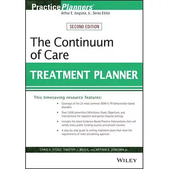 The Continuum of Care Treatment Planner