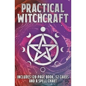 Practical Witchcraft Book & Card Deck: Includes 128-Page Book, 52 Cards and a Spell Chart