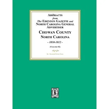 博客來-Abstracts from the Edenton Gazette and North Carolina General ...