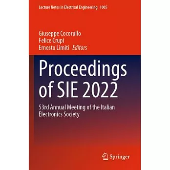 Proceedings of Sie 2022: 53rd Annual Meeting of the Italian Electronics Society