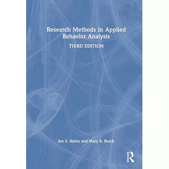 Research Methods in Applied Behavior Analysis