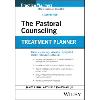 The Pastoral Counseling Treatment Planner