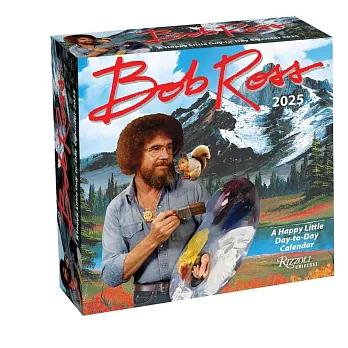 Bob Ross 2025 Day-To-Day Calendar