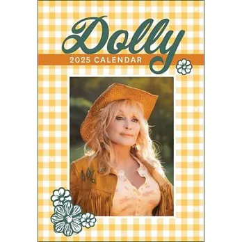 Dolly Parton 2025 Monthly Pocket Planner Calendar