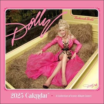 Dolly Parton 2025 Wall Calendar: A Collection of Iconic Album Covers