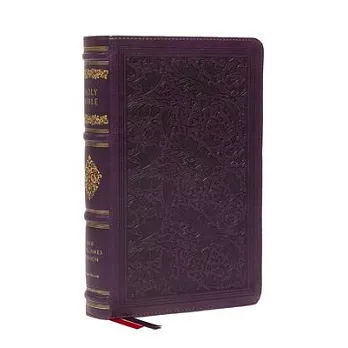 NKJV Large Print Reference Bible, Purple Leathersoft, Red Letter, Comfort Print (Sovereign Collection): Holy Bible, New King James Version