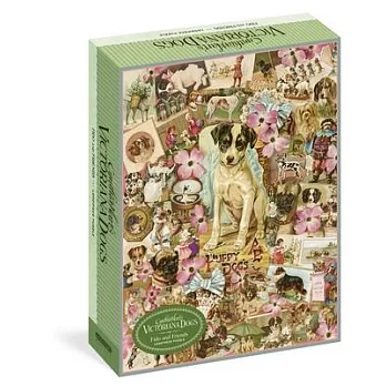 Cynthia Hart’s Victoriana Dogs: Fido and Friends 1,000-Piece Puzzle