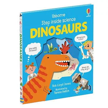 翻翻機關科普書：恐龍大發現（5-8歲適讀）Step Inside Science: Dinosaurs