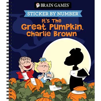 Brain Games - Sticker by Number: It’s the Great Pumpkin, Charlie Brown