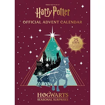 Harry Potter Official Advent Calendar Hogwarts Seasonal Surprises: 25 Days of Gifts, with Stationery, Key Chains, Washi Tapes and More!