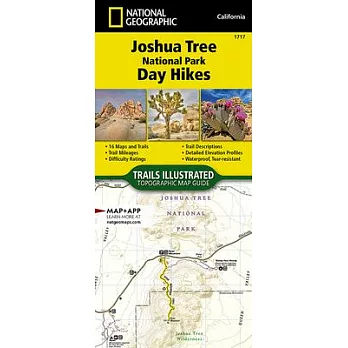 Joshua Tree National Park Day Hikes Map