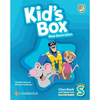 Kid’s Box New Generation Starter Class Book with Digital Pack American English