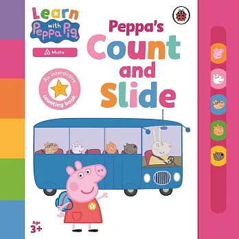 數字找一找 硬頁機關書（ 跟粉紅豬小妹一起學）Learn with Peppa: Peppa’s Count and Slide