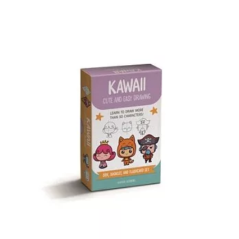 Kawaii Cute and Easy Drawing Deck: Learn to Draw More Than 50 Characters!