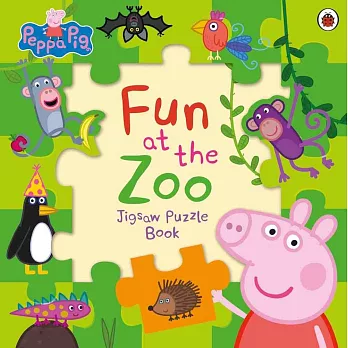 拼圖遊戲書：粉紅豬小妹逛動物園Peppa Pig: Fun at the Zoo Jigsaw Puzzle Book