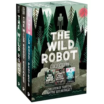 《荒野機器人》電影原著小說三部曲套書（附書盒） The Wild Robot Series Boxset