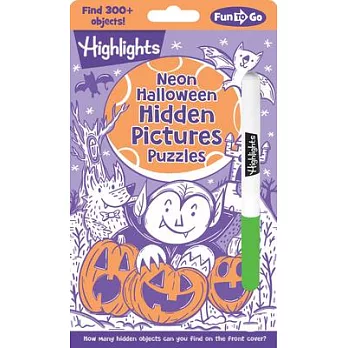 Halloween Neon Hidden Pictures Puzzles