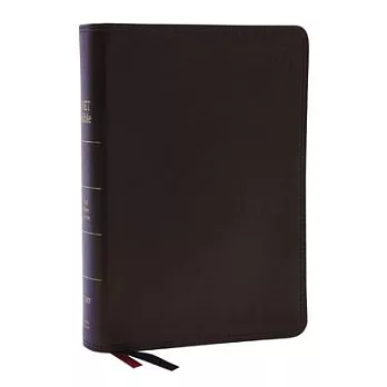 Net Bible, Full Notes Edition (Net Black Leathersoft, Comfort Print, Thumb Indexed): Holy Bible