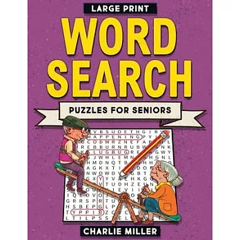 Large Print Word Search Puzzles for Seniors