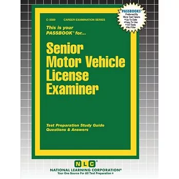 Senior Motor Vehicle License Examiner