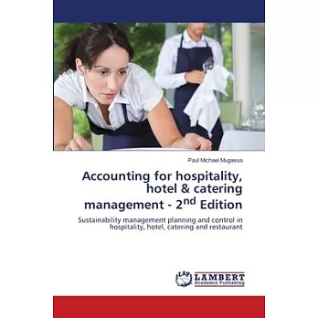 Accounting for hospitality, hotel & catering management - 2nd Edition