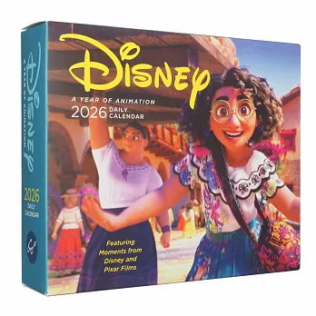 Disney a Year of Animation 2026 Daily Calendar