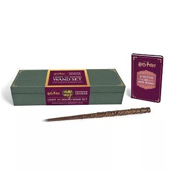 Harry Potter: Hermione Granger Light and Sound Wand Set: Plays 12 Spells in Hermione’s Voice!