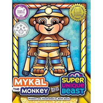 Mykal the Monkey Is a Super Unique Beast: An Adventurous Social-Emotional Learning Book for Kids About Overcoming Challenges and Believing in Yourself