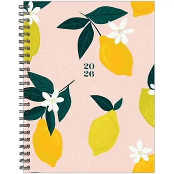 Citrus 2026 6.5 X 8.5 Weekly Monthly Softcover Planner