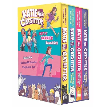 Katie the Catsitter: Kitty Carrier Box Set (Books 1-4): (A Graphic Novel Boxed Set)