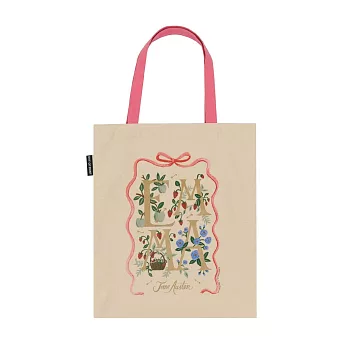 美國Out of Print托特包／Puffin in Bloom: Emma Tote Bag