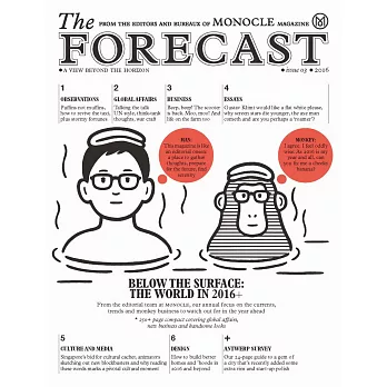 MONOCLE:The Forecast 第3期/2016