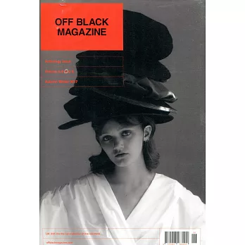 OFF BLACK MAGAZINE 秋冬號/2017 (多封面隨機出)