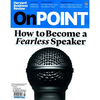 Harvard Business Review OnPoint 夏季號/2019