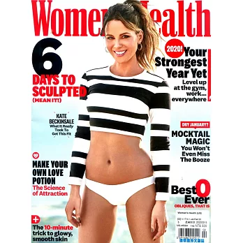 Women’s Health 美國版 1-2月號/2020