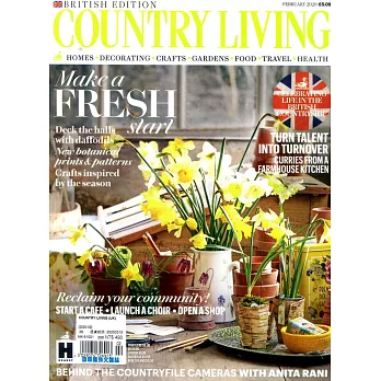 COUNTRY LIVING 英國版 2月號/2020