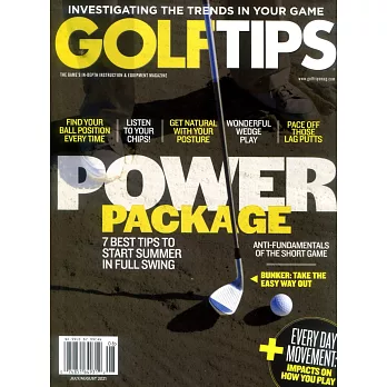 GOLF TIPS POWER PACKAGE 7-8月號/2021