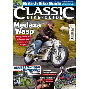 CLASSIC BIKE GUIDE 1月號/2024