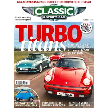 CLASSIC & SPORTS CAR 4月號/2024