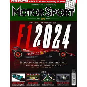 MOTOR SPORT 4月號/2024