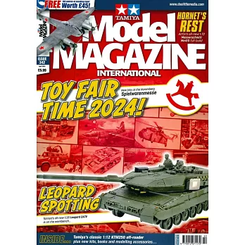 TAMIYA Model Magazine 4月號/2024