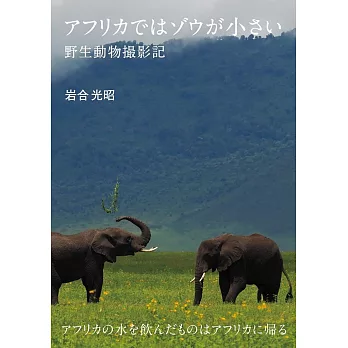 アフリカではゾウが小さい　野生動物撮影記