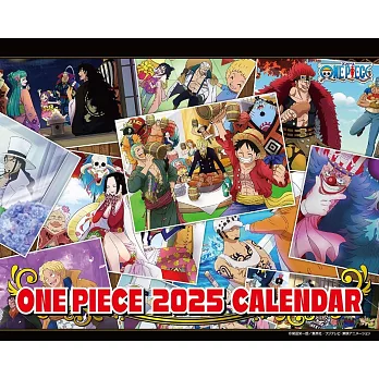 ONE PIECE航海王2025年桌上型月曆