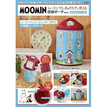 MOOMIN慕敏家族可愛單品：房屋造型收納包